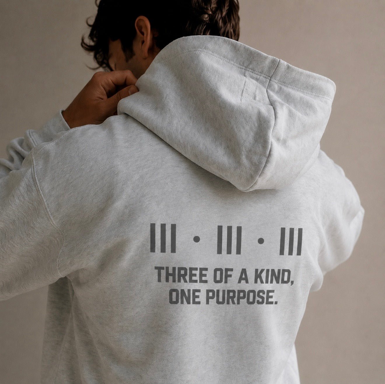 The Three of a Kind Hoodie.
