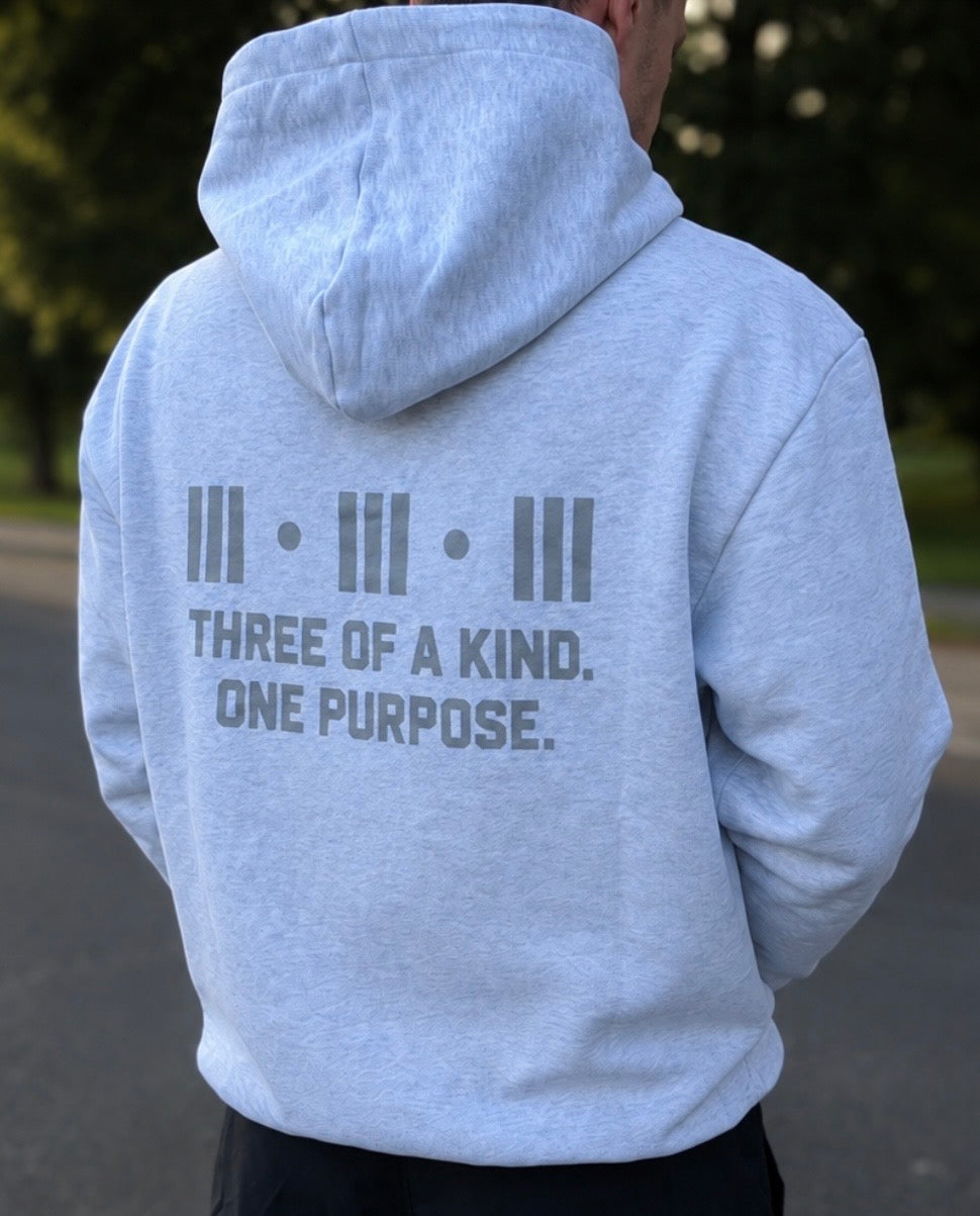 The Three of a Kind Hoodie.